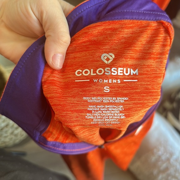 Clemson Tigers Dri Fit Pullover Jacket | Women’s Size Small | Like NEW - Picture 4 of 4